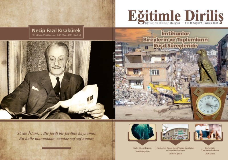 EĞİTİMLE DİRİLİŞ DERGİSİ’NİN YENİ SAYISI ÇIKTI